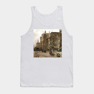 Vintage Bike Lady Tank Top